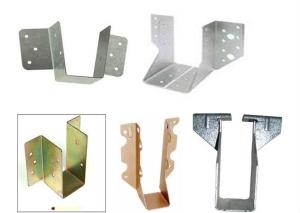China Aluminum / Nickel Alloy Custom Metal Brackets , Metal Support Brackets on sale