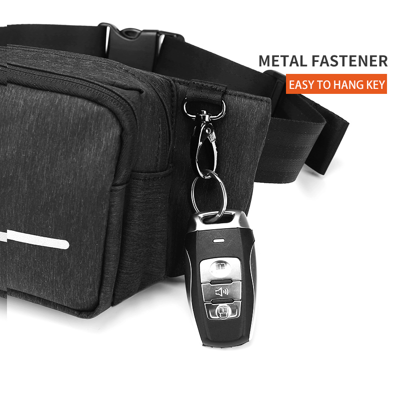 Fashionable Pillow Shape Waterproof Waist Bag For Men OEM & ODM