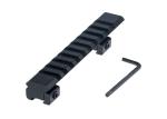 ANS D0027 Scope Mount Base 125mm Length High Strength OEM / ODM Welcomed