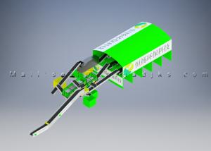 Quality Household 5TPH 2400m2 149KW Solid Waste Recycling Plant wholesale