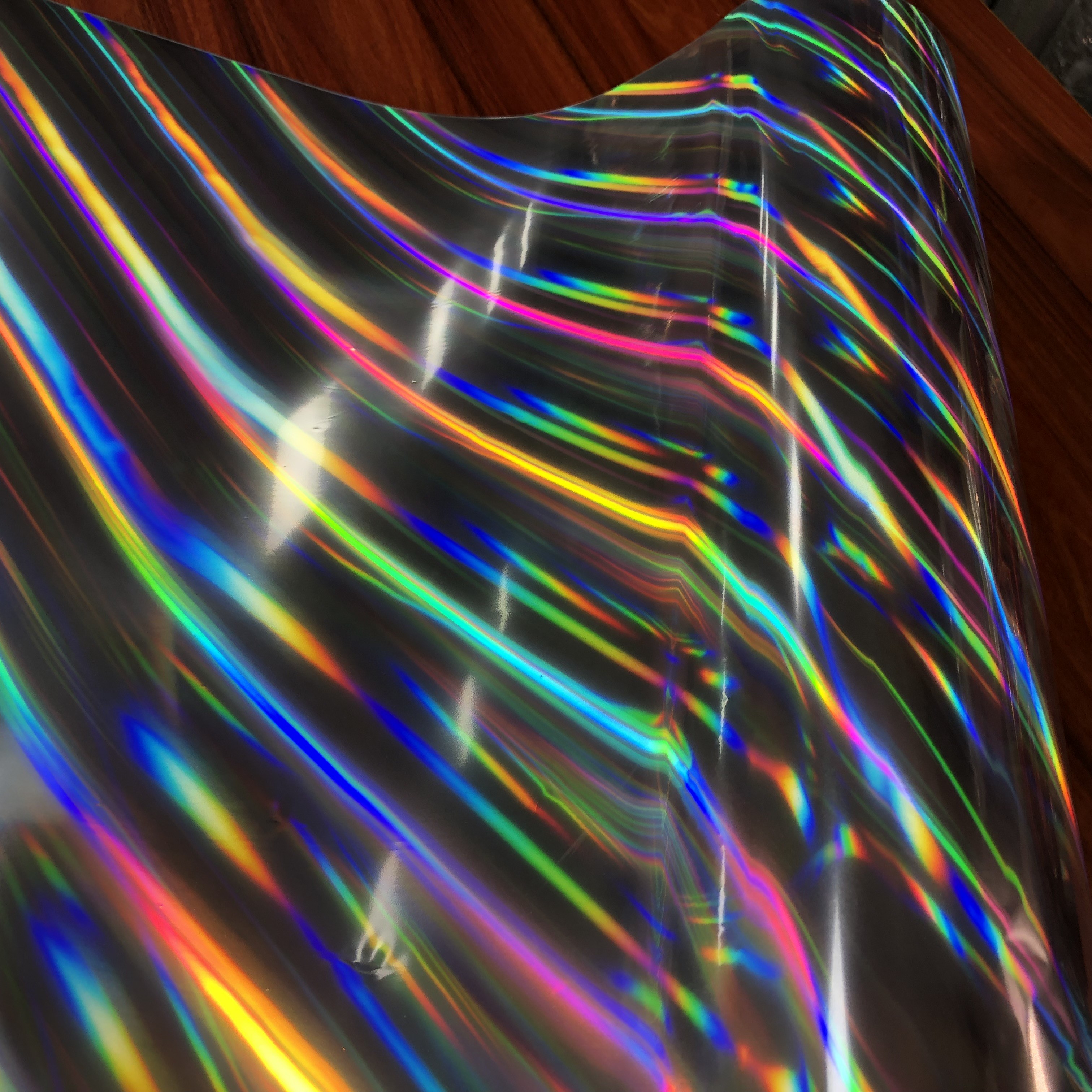 Environment Friendly PET Holographic Transfer Film 12 micron 15 micron Thickness