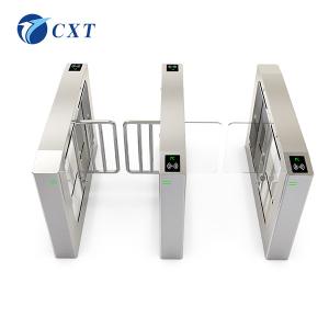 Quality Brushless Motor Swing Barrier Gate Anti Collision Smart Durable For Subway Station wholesale