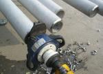 Portable Chamfering Stainless Steel Pipe Beveler 2KW For Petroleum