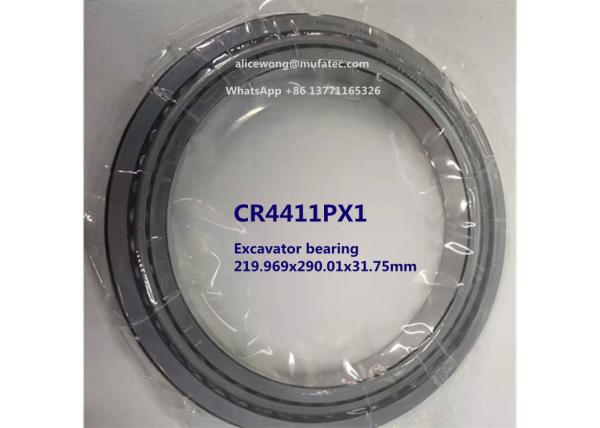 CR4411 CR4411PX1 excavator bearing thin section taper roller bearing 219.969*290