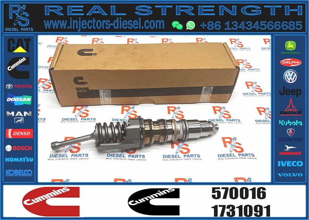Injector 570016 579251 579261 4954648 1764364 579261 For cummins SCANIA HPI Engine