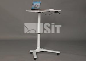 Quality Metal Hand Lift Stand Adjustable Height Office Writing Desk wholesale