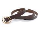 1.8cm Women's Fashion Leather Belts For Dresses Jeans Alloy Buckle