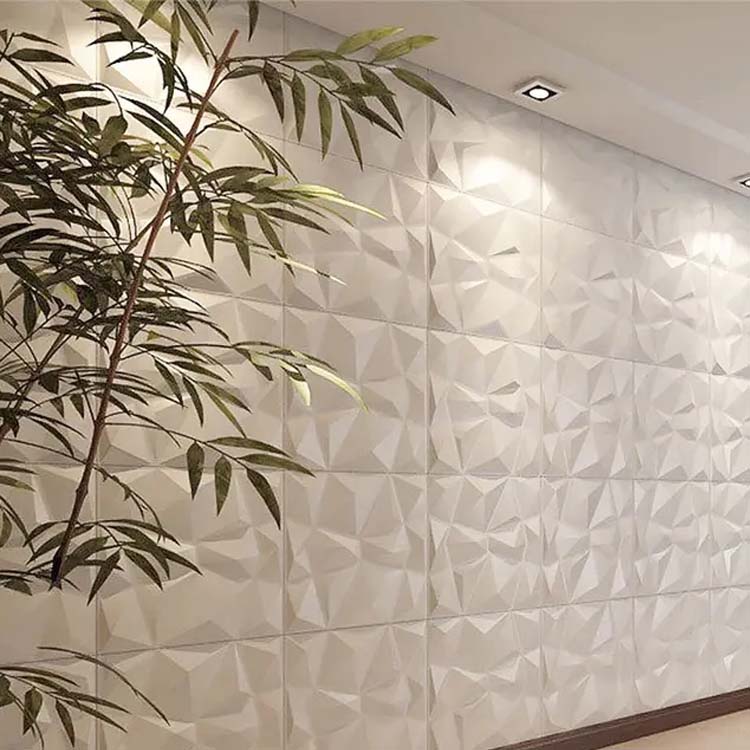 2023 High Gloss PVC 3D Wall Panel for Luxury Living Room TV Background at Direct