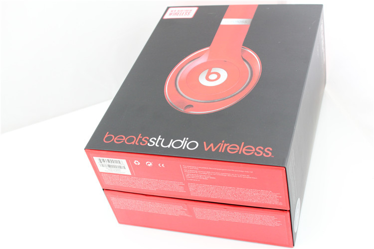 Beats by Dr. Dre Studio 2 2.0 Headphones Over-Ear Noise Cancellation Headband Red