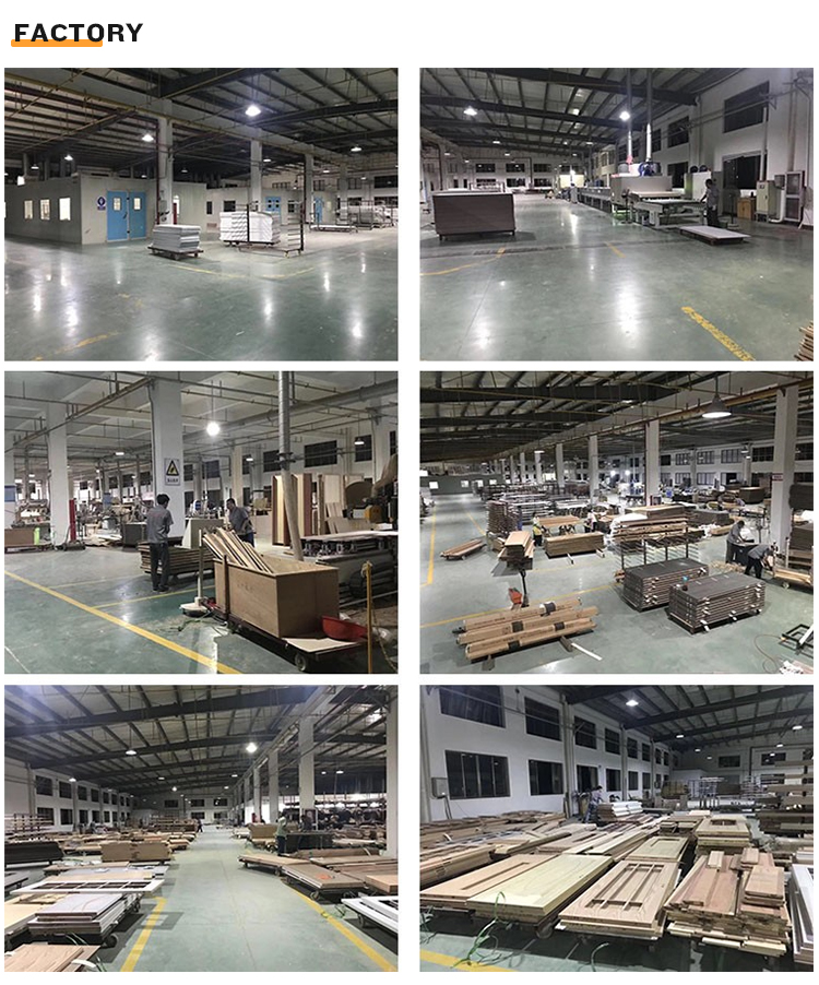 Chinese Top Hardware YALIG 2024 High End Custom Wood Doors for Modern White Interior Rooms