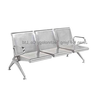 Quality L68cm 3 Seater Waiting Chair , ISO Hospital Tools And Equipments wholesale