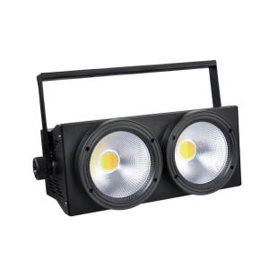 Quality Track Mount ATG 2 Eyes Blinder 2*100W COB Warm White Cool White Par Light for Theater wholesale
