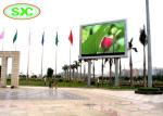 IP65 Rgb Smd / Dip Video Led Column Display,10mm Led Screen For Outdoor
