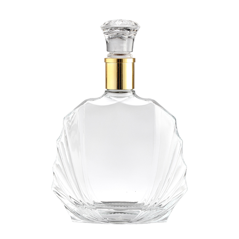 Customized Color Glass Bottles for Beverage Industrial Whisky Gin Brandy 500ml 750ml
