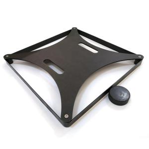 Quality Steel Lacrosse Training Equipment 4 Ways Hockey Puck Rebounder wholesale