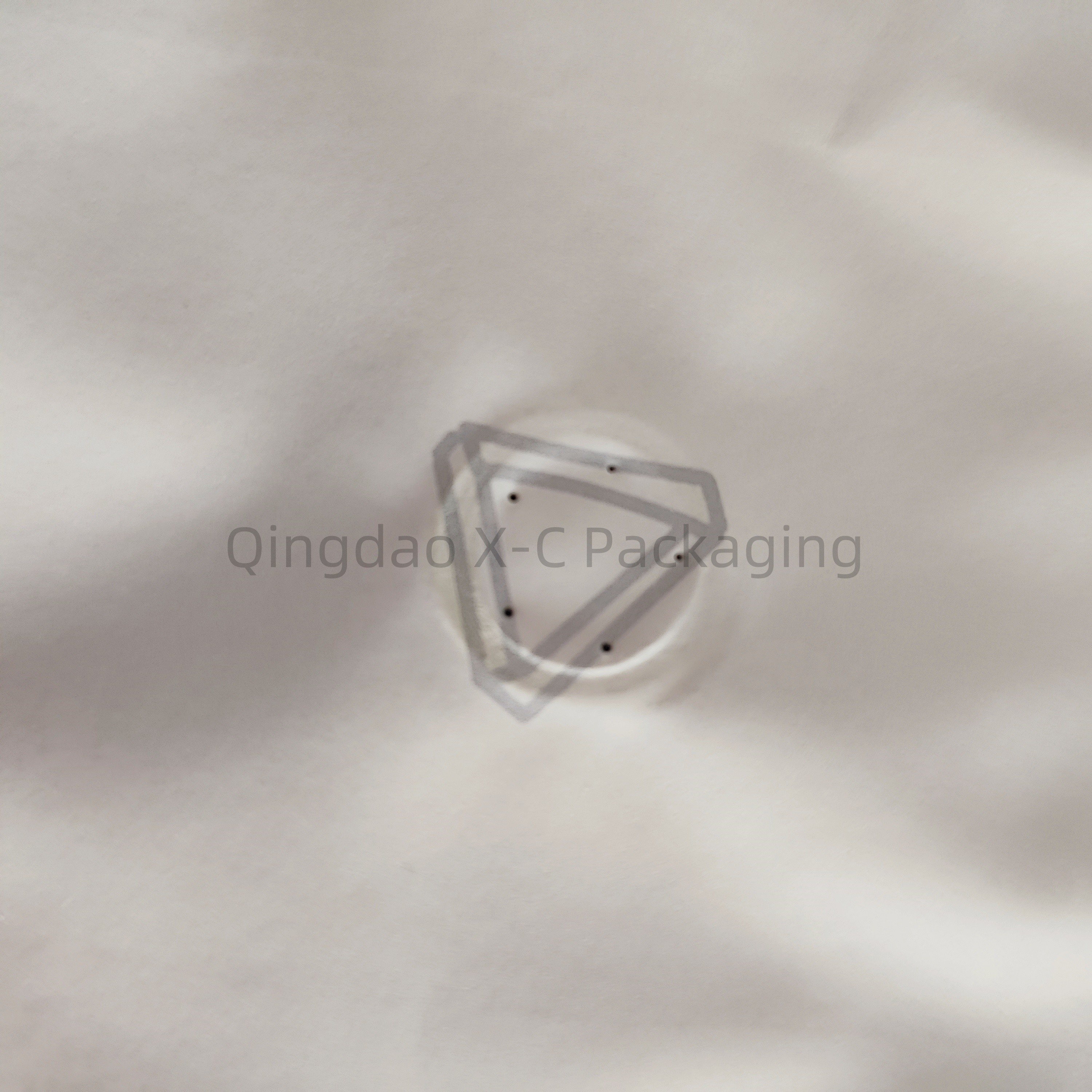 Custom Flat Bottom 8 Side Seal Bag Flexible Plastic Gusset Laminated With Ziplock