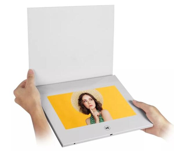 Custom Printing 7 inch 10 inch Portable Advertising Folder Video Brochure
