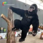Customized Realistic Animatronic Animals Animatronic Gorilla For Decoration