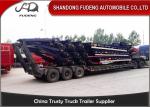 40 ton Gooseneck Lowbed semi Trailers low load truck trailer sale Three axle