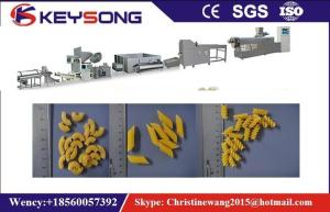 Quality Single Screw Macaroni Pasta Making Machine Food Extruder Steady Performance wholesale