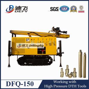 Quality DFQ-150 pneumatic DTH borehole rock drilling machine rigs for water well wholesale