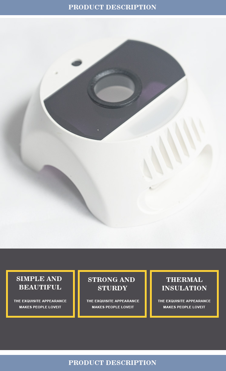Electronic Optical Components Surveillance Camera Lens Curve Shape