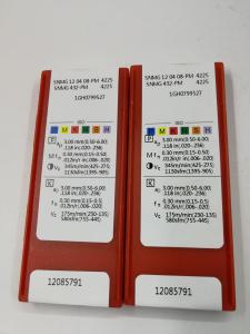 Quality Indexable Square Lathe Cutting Inserts CNC Carbide Inserts SNMG120408/12-PM wholesale