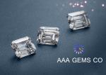 Necklace Colorless Lab Created Moissanite 2ct Anti High Temperature