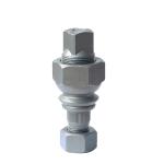 Galvanized Truck Wheel Bolts And Nuts 10.9 12.9 Grade For Mitsubishi, Isuzu