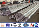 Bitumen Electric Power Pole Transmission Steel Pole 36mm Q345