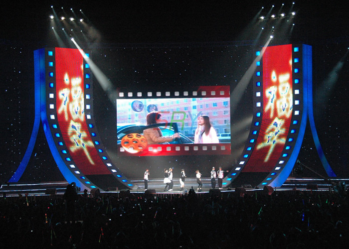 6,500Nits P6 Outdoor Rental LED Display Energy Saving Portable LED Screen