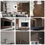 Interior Decoration New Material Waterproof PS Wall Panel Decorative