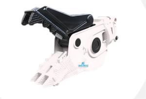 Quality CE White Hydraulic Pulverizer Attachment For Excavator wholesale
