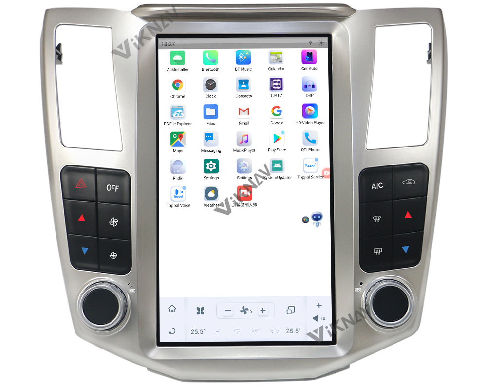 12.1 Inch Full Screen Android Car Radio For Lexus RX RX300 RX330 RX350 RX400H