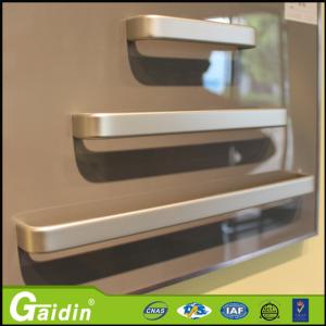 Quality wardrobe dresser anodized foggy siver aluminum furniture handle wholesale