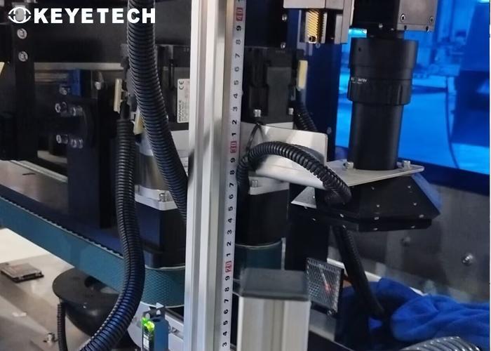 9 Cameras Adjustable Visual Cap Inspection System Equipment For Seasoning Packaging
