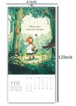 Children's Monthly Desk Pad Calendar 12 Month Desk Calendar