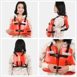 Waterproof Custom Logo Foam Big Buoyancy NBR Life Jacket Vest Marine Fishing
