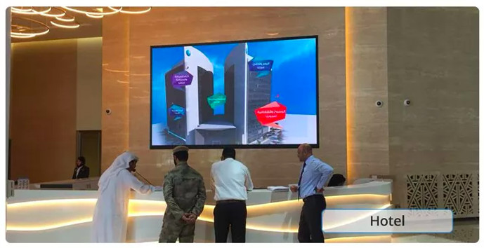 P2 P2.5 IP40 Indoor Led Video Wall Led Transparent Screen 3840Hz