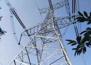 Quality Double Circuit Q355B 220KV Galvanized Lattice Steel Towers wholesale