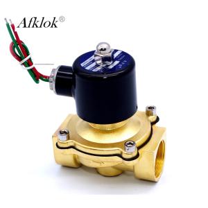 Quality Waterproof Water Solenoid Valve 2W-400-40 1.5 Inch 220V CE Certification wholesale