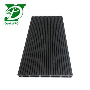 Quality Waterproof Modern Wood Plastic Composite Bevel Decking wholesale