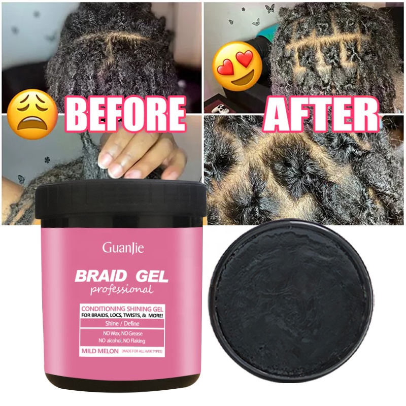 Hair Wax Control Edge 4C Hair Wig No White Braid Gel Extreme Hold Natural Edge Control