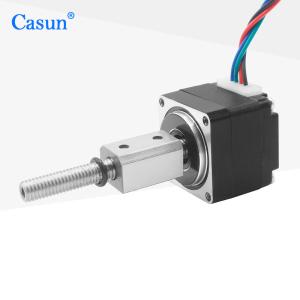 Quality NEMA 8 Ball Screw Stepper Motor 0.5A 25mm Body For Vision System wholesale