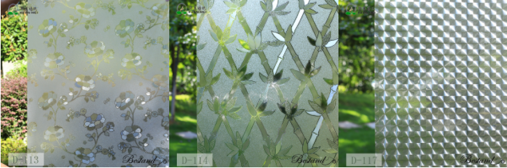 Hot Design Privacy PVC Window Static Cling Film DIY Home Window Glass Film for Etched Smart Windows
