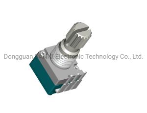 Quality RV931AN0 Rotary Vertical PCB Mount Potentiometer Metal Shaft Sealed wholesale