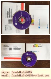 Quality Microsoft Win 10 Pro 64bit OEM Software DVD + OEM key Activation Online wholesale