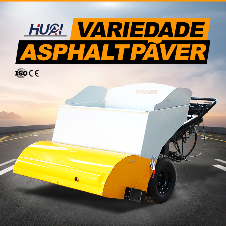 Mini Paver 25cm-1meter Width Asphalt Paving Machine with 1690 x 1000 x 1150 mm Size