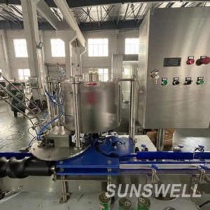 Quality 150mm Carbonated Capping Beverage Can Machine 50pcs / Min Soda Water Can Filling wholesale
