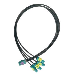 Quality HFM MINI FAKRA Coaxial Cable 4 In 1 Stable For BMW Automotive wholesale